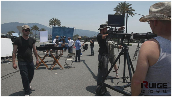 瑞鸽在好莱坞当制片人，箱载监视器广告拍摄花絮之二